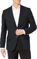 Men's Long-Sleeve Classic-Fit Stretch Blazer - Versatile Everyday