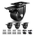 3 Inch Heavy Duty Casters Set of 4 for Industrial Use
