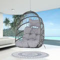 Comfy Egg Chair Indoor Outdoor Hanging Swing - Foldable, Cushioned