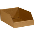 BOX USA BBINMT1012K Open Top Bin Boxes 10in x 12in x 4-1/2in - Durable