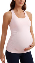 CRZ YOGA Butterluxe Maternity Racerback Tank Top - Comfortable Support