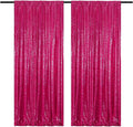 Fuchsia Sequin Backdrop Hot Pink 4FTx8FT 2 Panels - Sparkly Party
