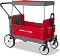 Radio Flyer Wagon for Kids Convertible Stroller Wagon - Beach Ready