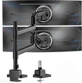 monTEK Dual Monitor Arm for 57in Ultrawide Screens - Adjustable