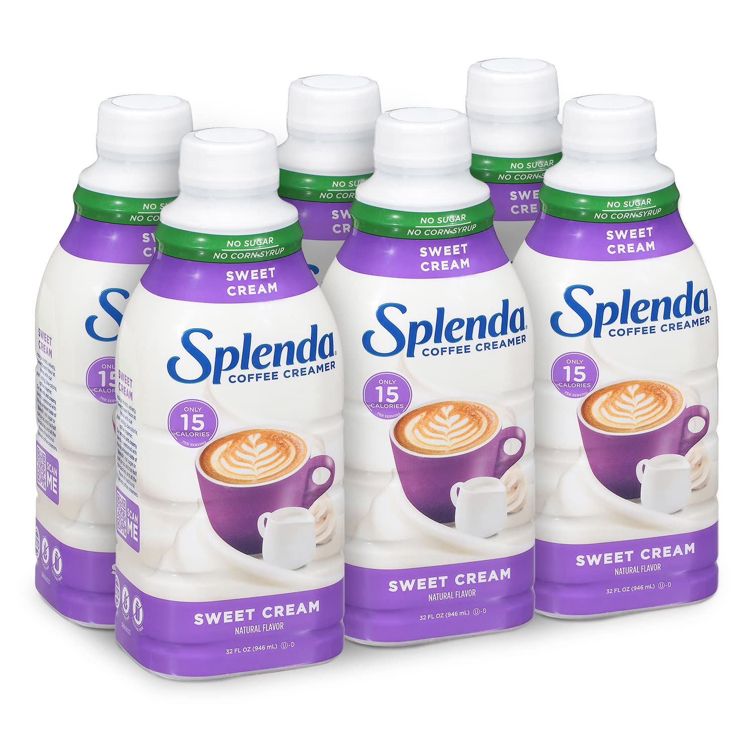 SPLENDA Sugar Free Sweet Cream Coffee Creamer - 32 Fl Oz Pack