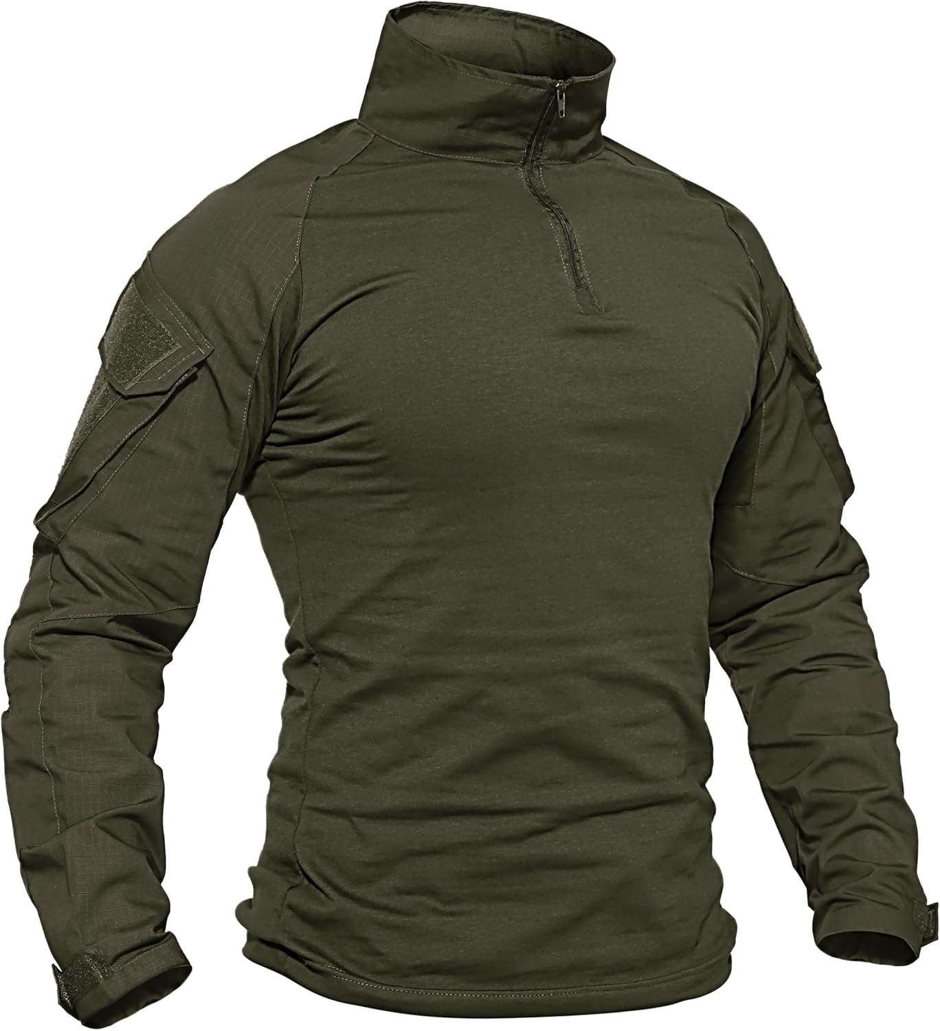 TACVASEN Men's Tactical Shirt: Combat Ready Long Sleeve Design