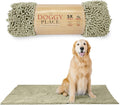 Microfiber Dog Mat for Muddy Paws, 60 in x 36 in - Absorbent Runner