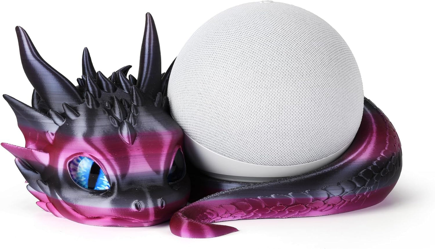 Dragon Stand for Echo Dot 4th/5th Gen - Unique Desktop Decor