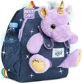 Naturally KIDS Unicorn Backpack for Toddlers Age 3-9 Years