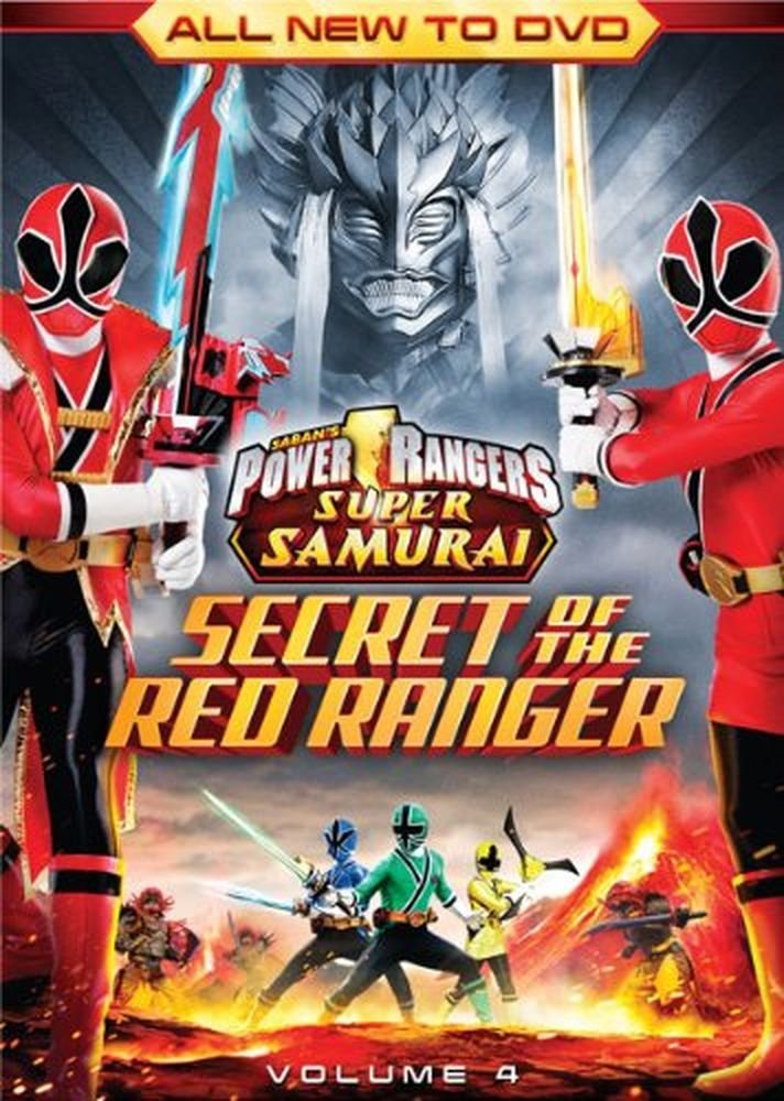 Unleash Red Ranger's Secrets! Power Rangers Super Samurai Vol. 4 DVD