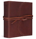 ESV Journaling Study Bible Natural Leather Brown - Spacious Notes