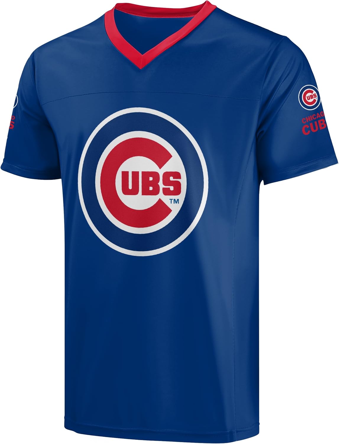 FOCO MLB Men's Officially Licensed Performance V-Neck Top