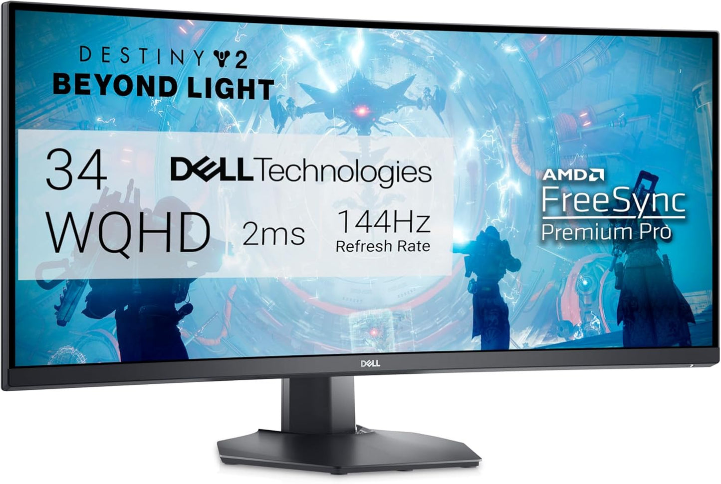 Immerse in Gaming Bliss: Dell 34 Curved Monitor