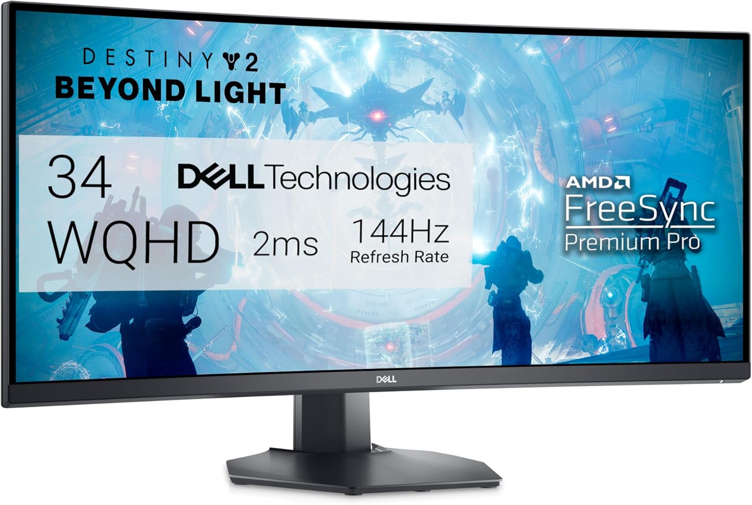 Immerse in Gaming Bliss: Dell 34 Curved Monitor