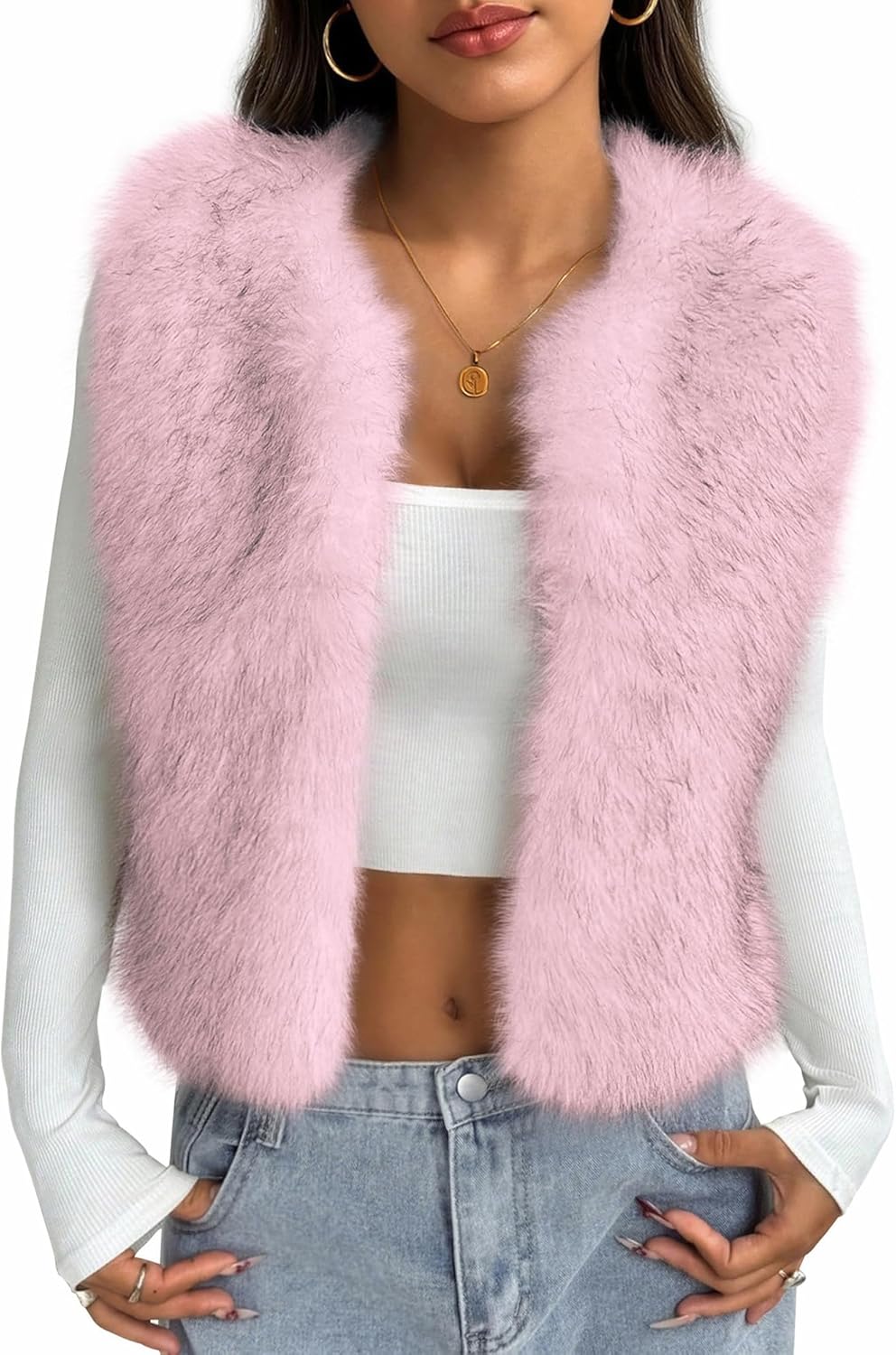 Trendy Faux Fur Vest For Women - Stylish Fall Outerwear 2025