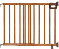 Ingenuity Wood Banister & Stair Safety Gate - Wide Fit, Auto-Close