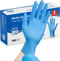 Schneider Blue Nitrile Exam Gloves - Latex & Powder Free