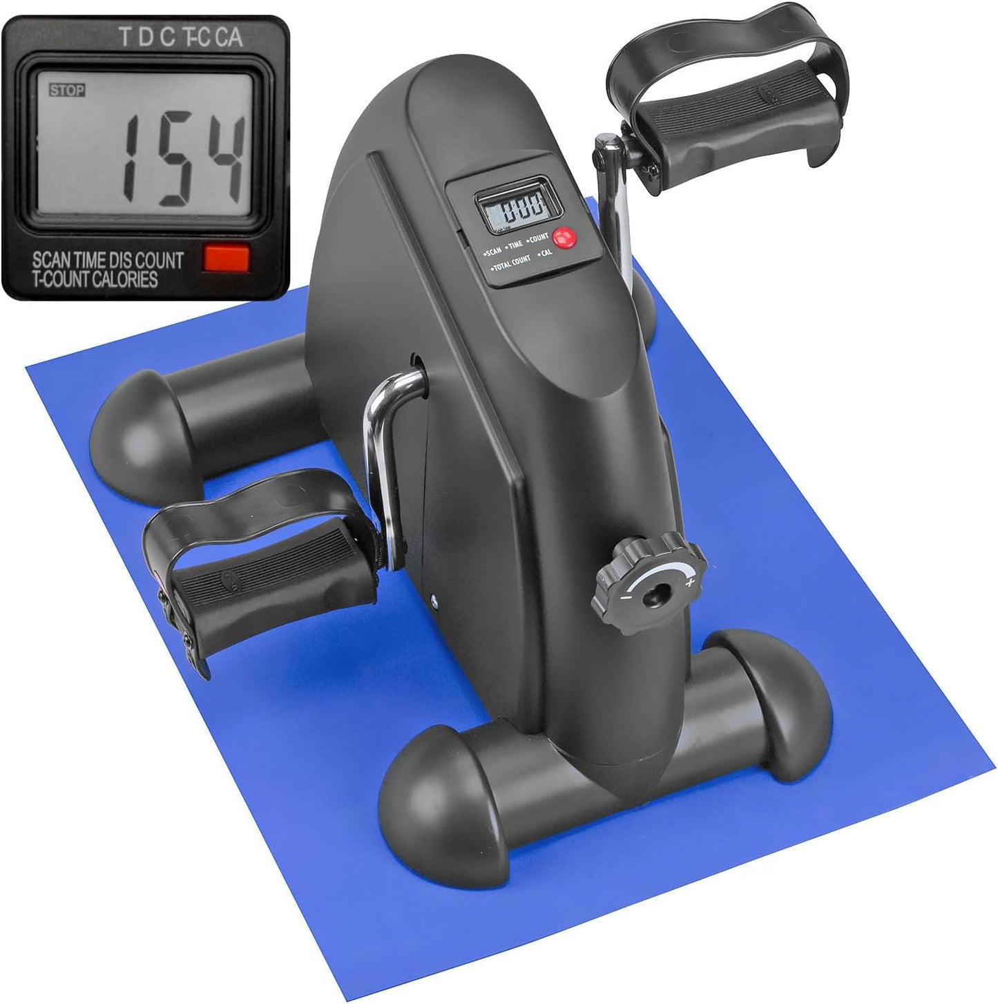 Under Desk Elliptical: Leg Exerciser & LCD Display