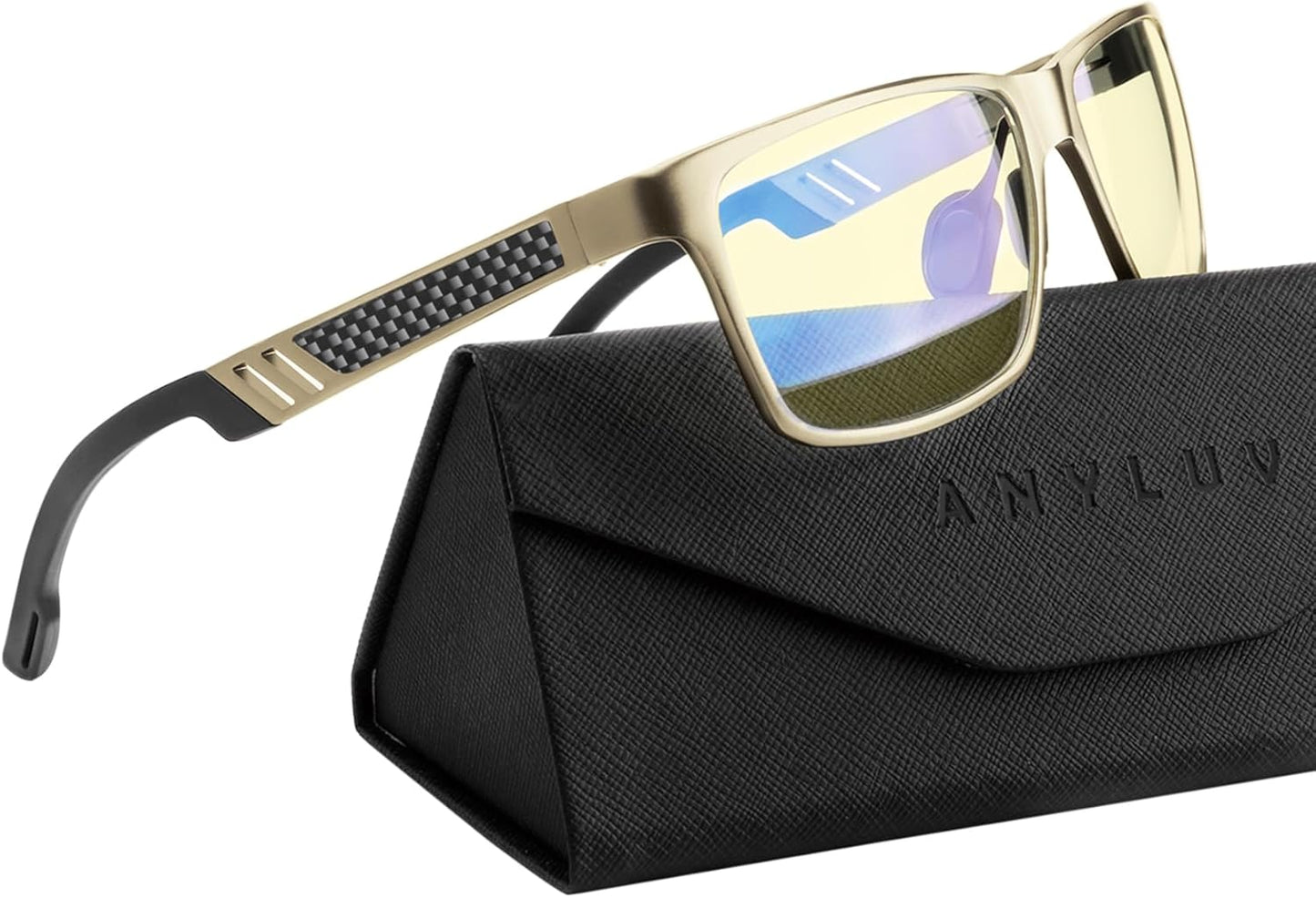 ANYLUV Blue Light Glasses for Men and Women - Eye Protection