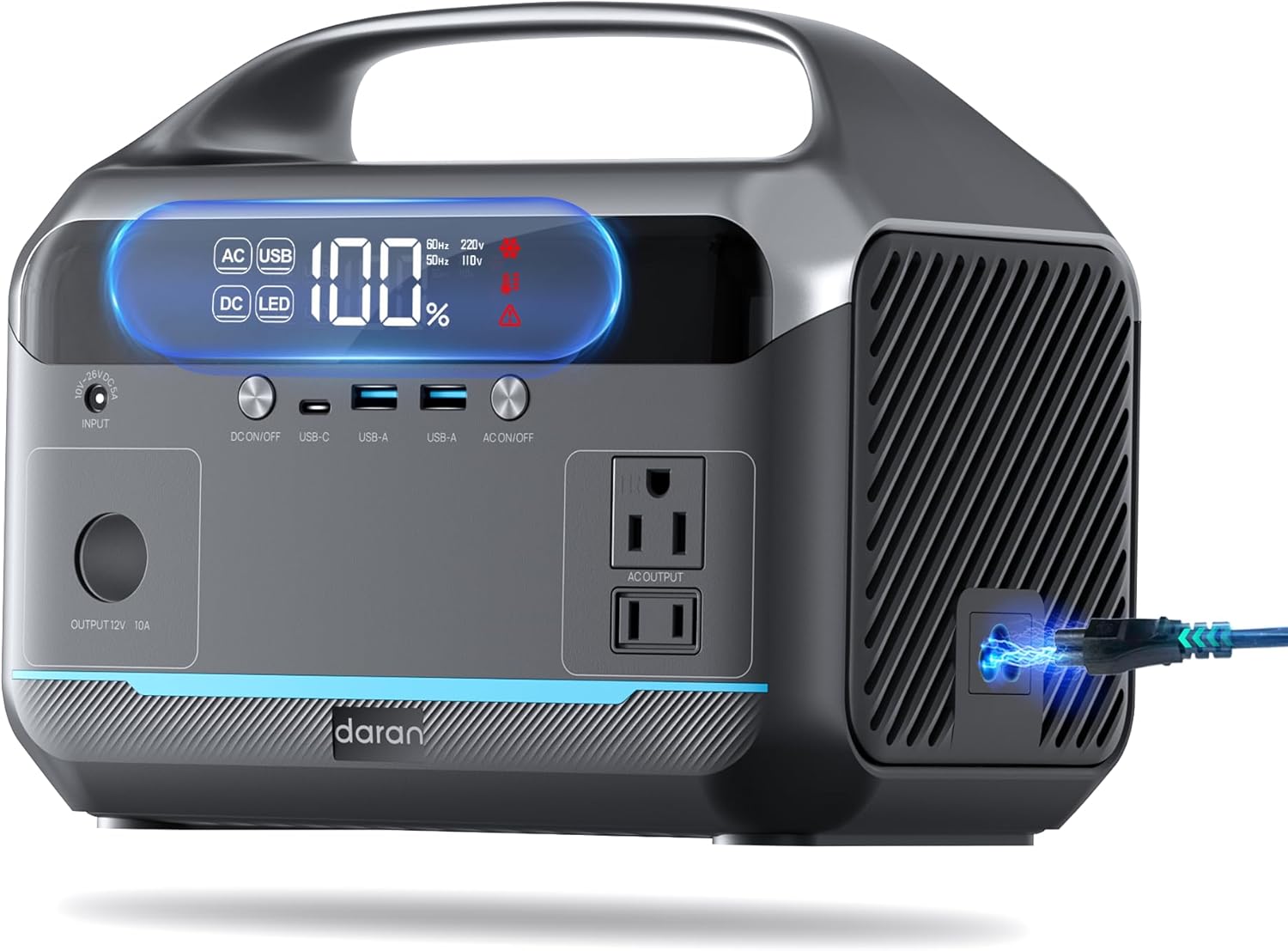 DaranEner Portable Power Station 90,000mAh: Pure Power Anywhere