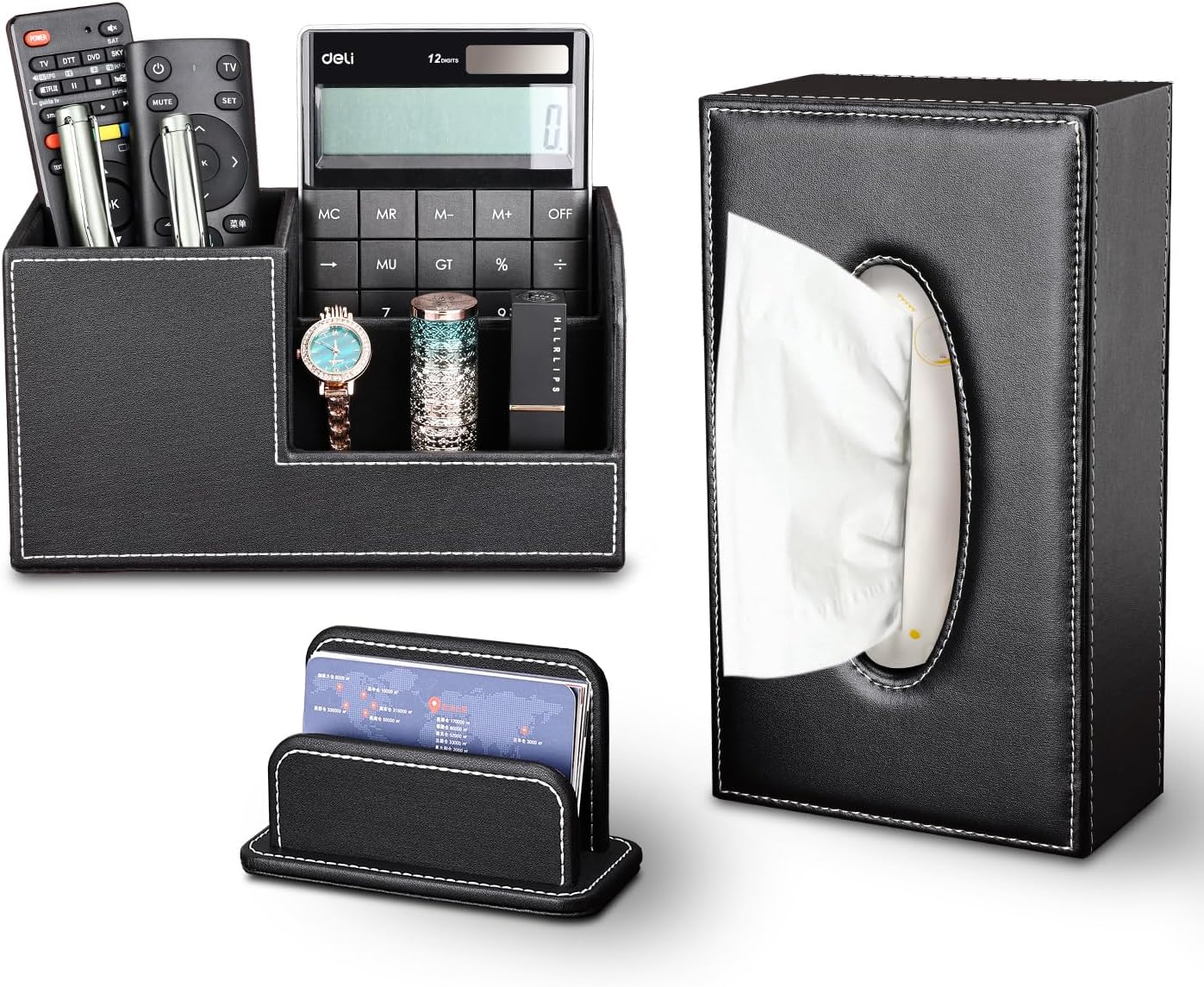 KINGFOM Desk Organizer Set for Stylish Office Accessories
