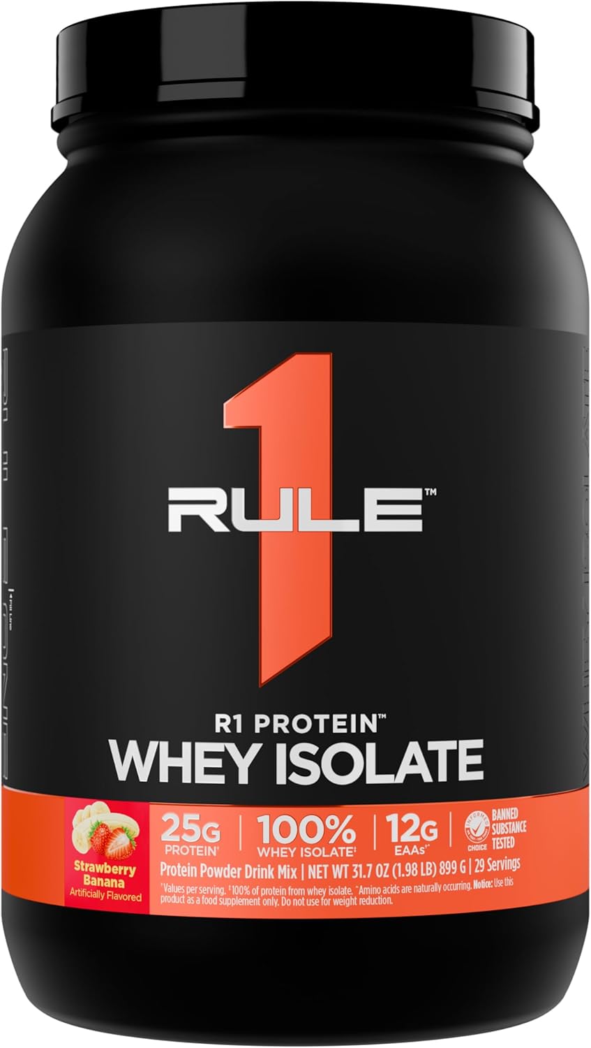 Rule 1 R1 Protein Whey Isolate for Optimal Workout Recovery