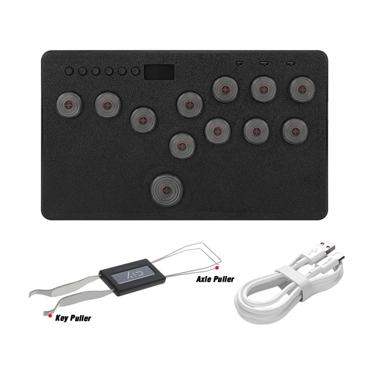 BITFUNX Flatbox Leverless Controller for PS4/PS3/PC/Switch