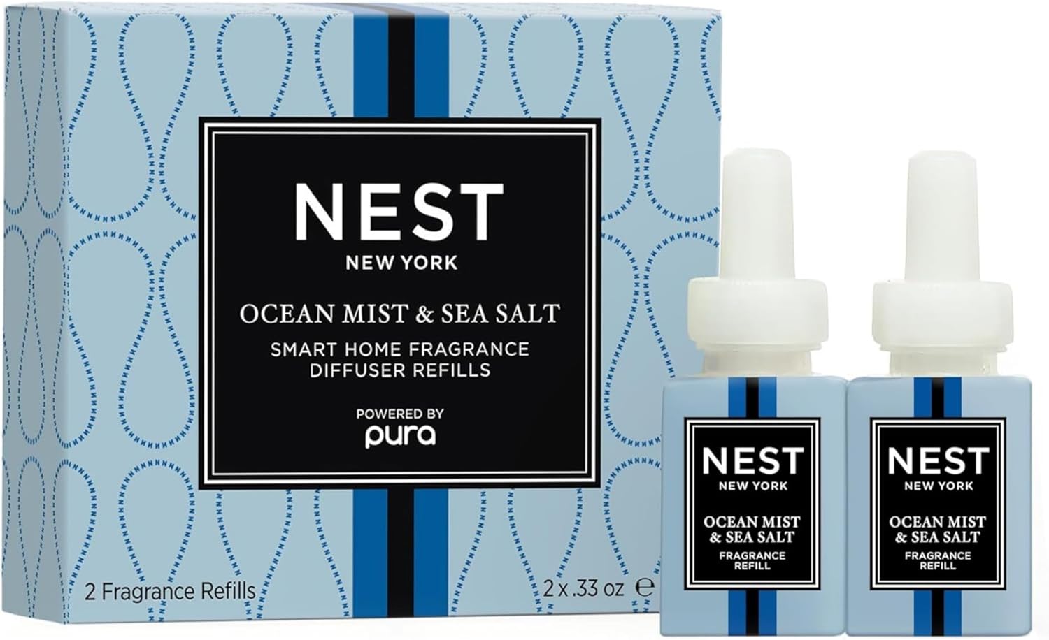 NEST New York Smart Home Fragrance Diffuser Refill Set of 2