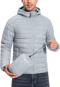 Pioneer Camp Mens Lightweight Packable Puffer Jacket - Insulated Men's