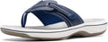 Clarks Women's Brinkley Jazz Flip-Flop: Sporty Comfort for Summer