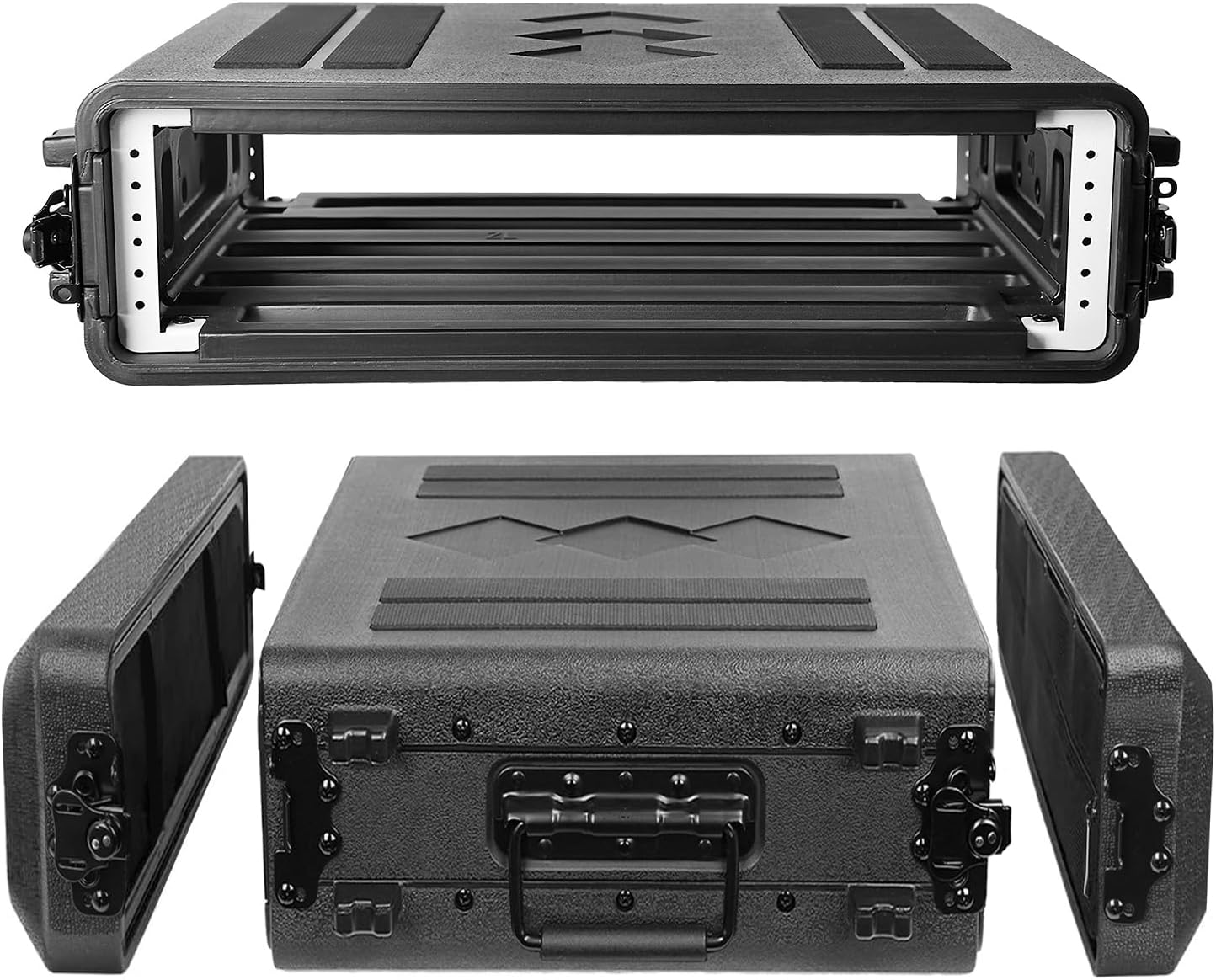 Diandian 2U Rack Case for Pro Audio and DJ Equipment Protection