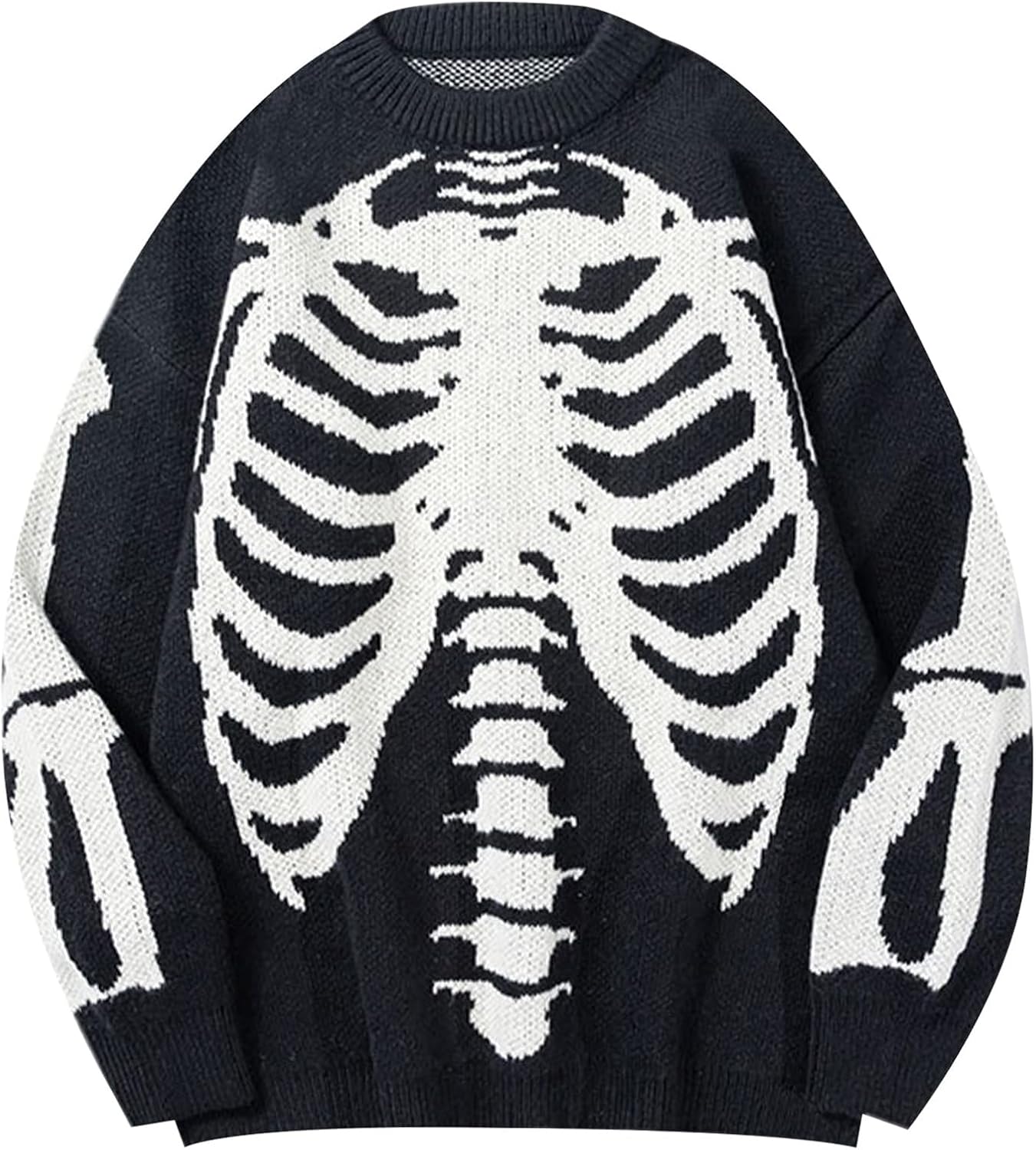Yimoon Men Oversized Sweater Graphic Cable Knit Jumper Review