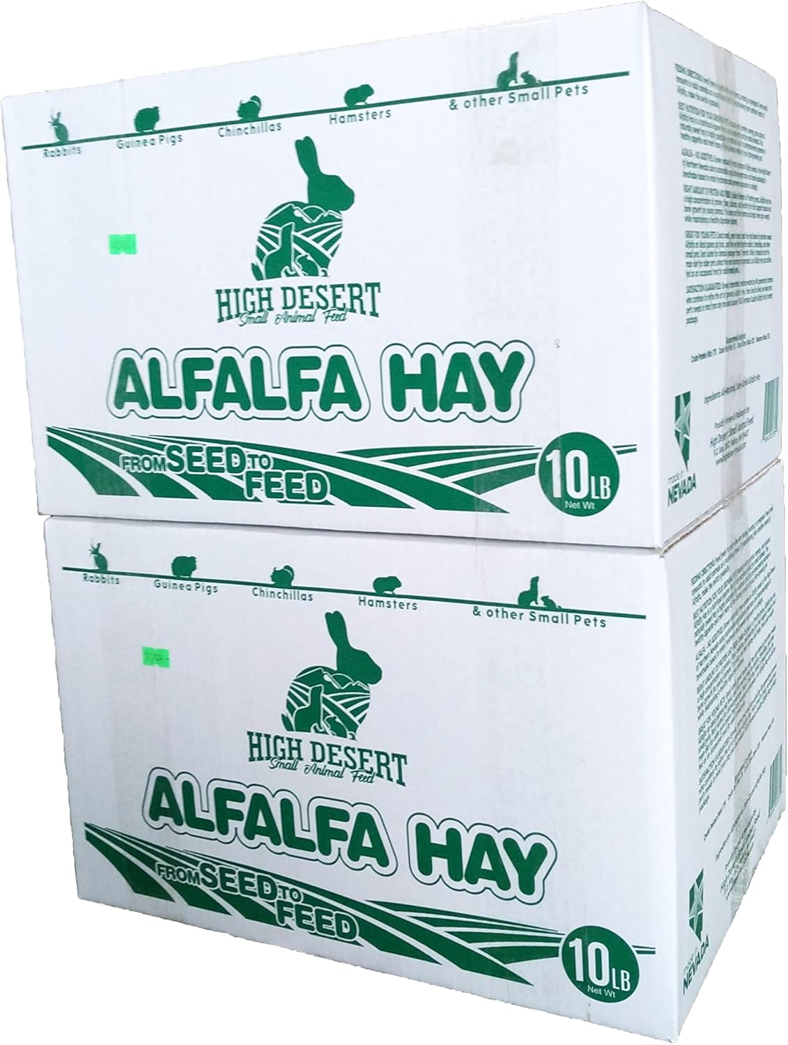 High Desert Alfalfa Hay for Small Pets - Protein-Rich Nutrition