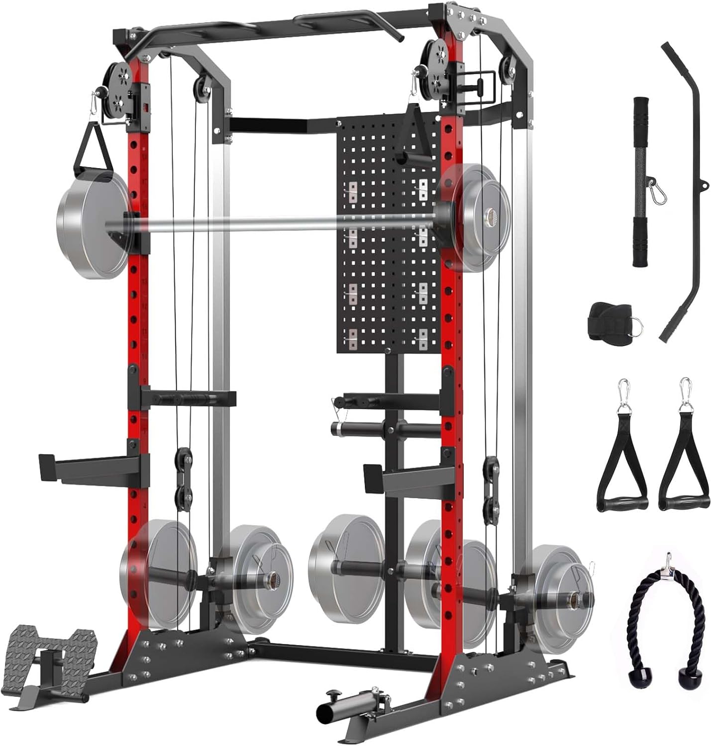 2000LB Power Cage with Cable Crossover - Towallmark