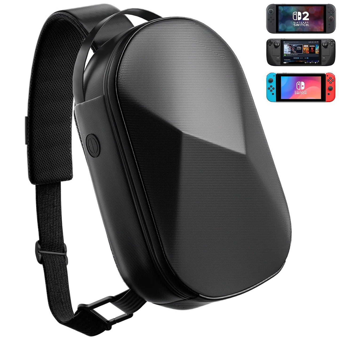 Protective Hard Shell Travel Case for Switch 2 and Steam Deck