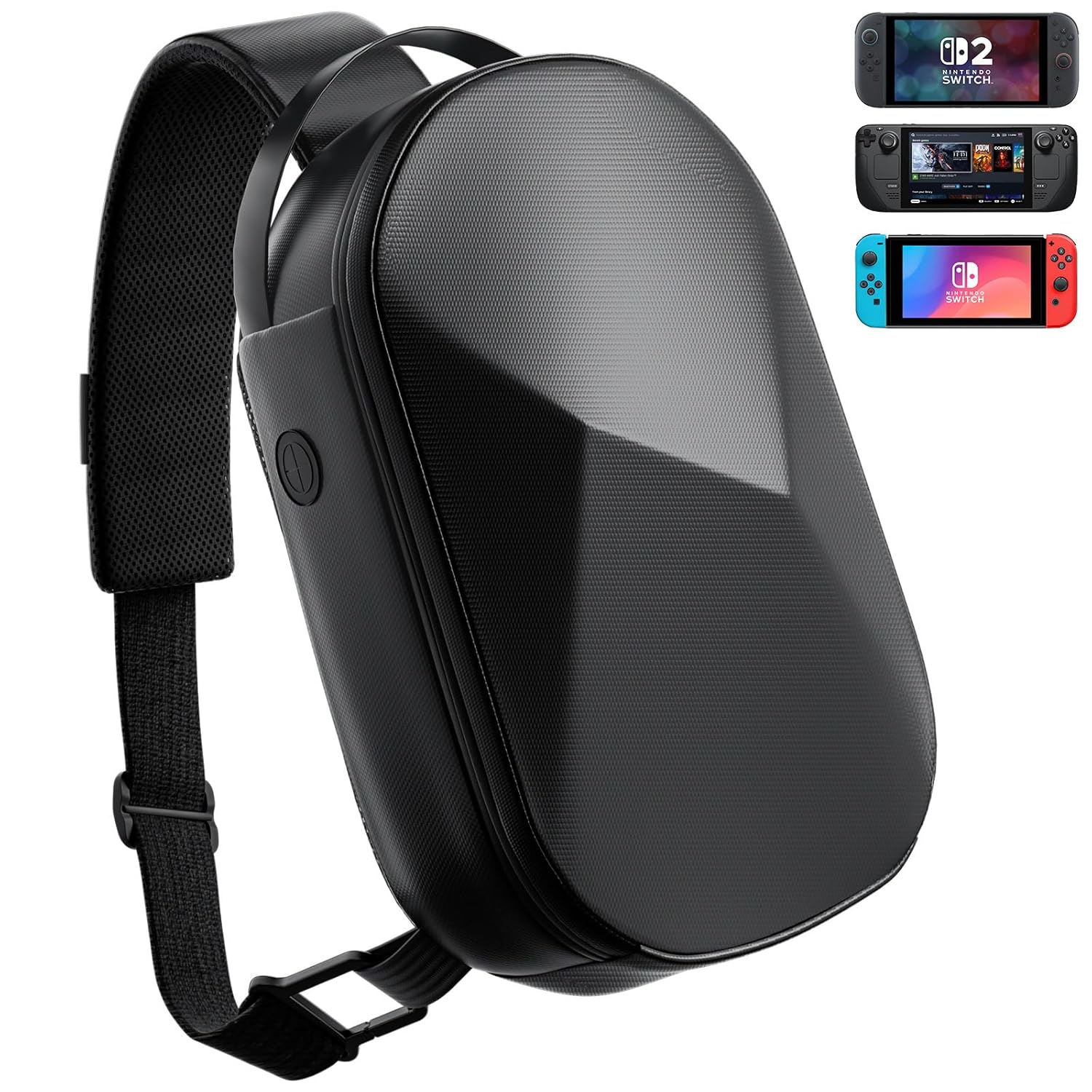 Protective Hard Shell Travel Case for Switch 2 and Steam Deck
