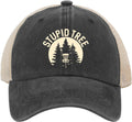 Distressed Disc Golf Snapback - Stylish Gift