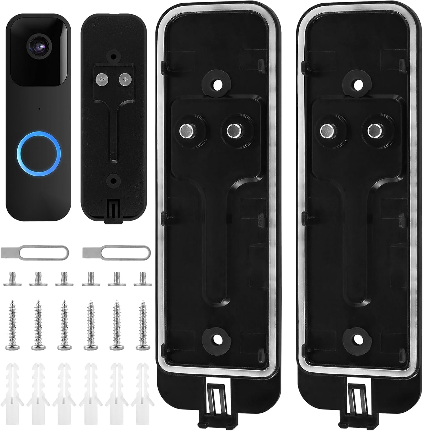 Blink Doorbell Backplate Set - Sensor-Friendly Mounting Plates