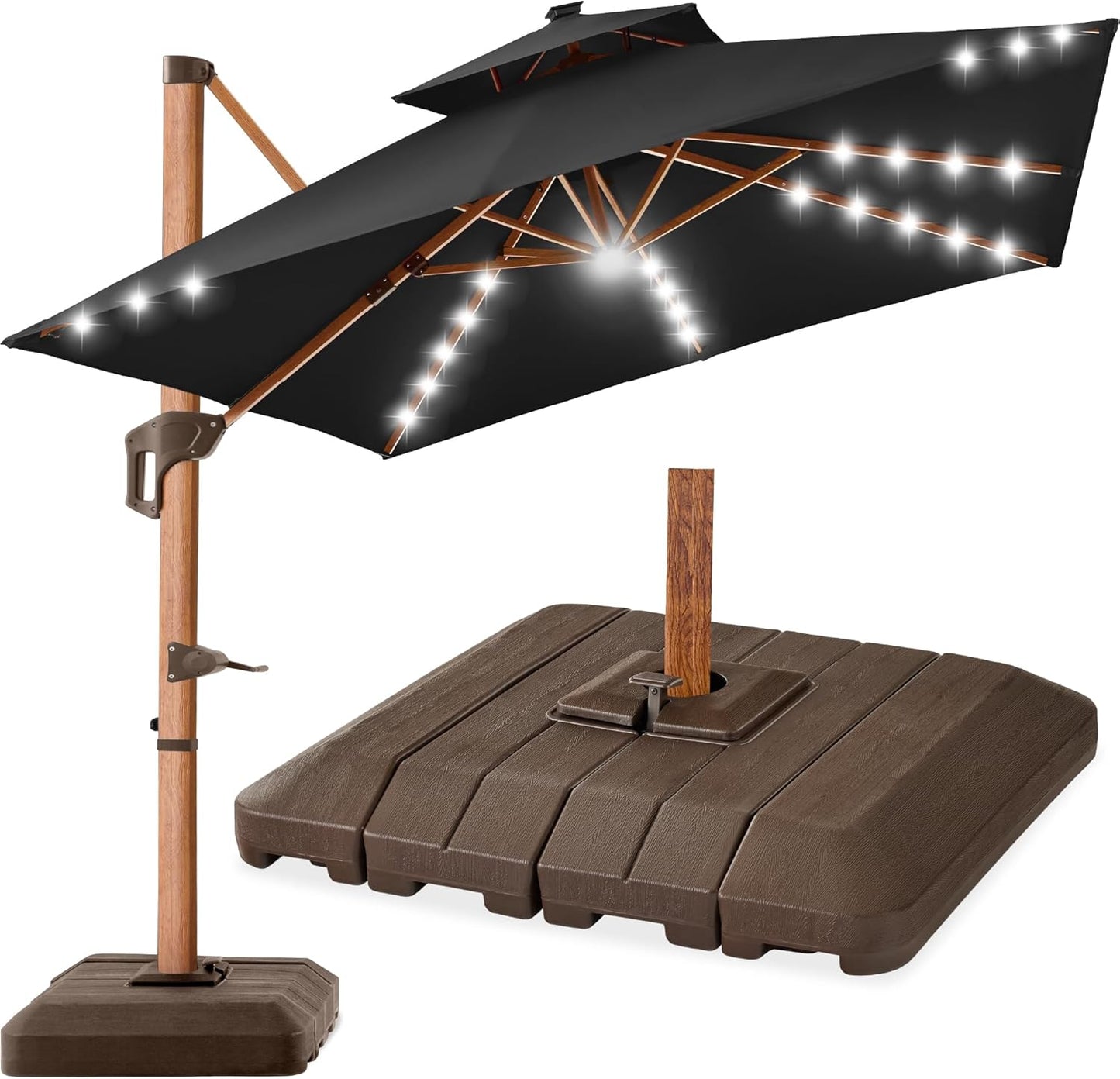 Best Choice Products 10ft Square Cantilever Patio Umbrella Review