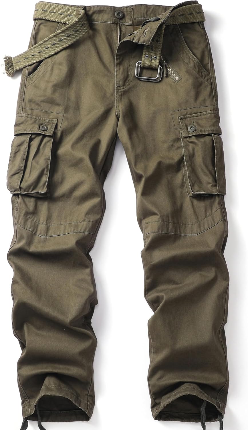 Men's Camo Cargo Tactical Pants for Comfort and Durability