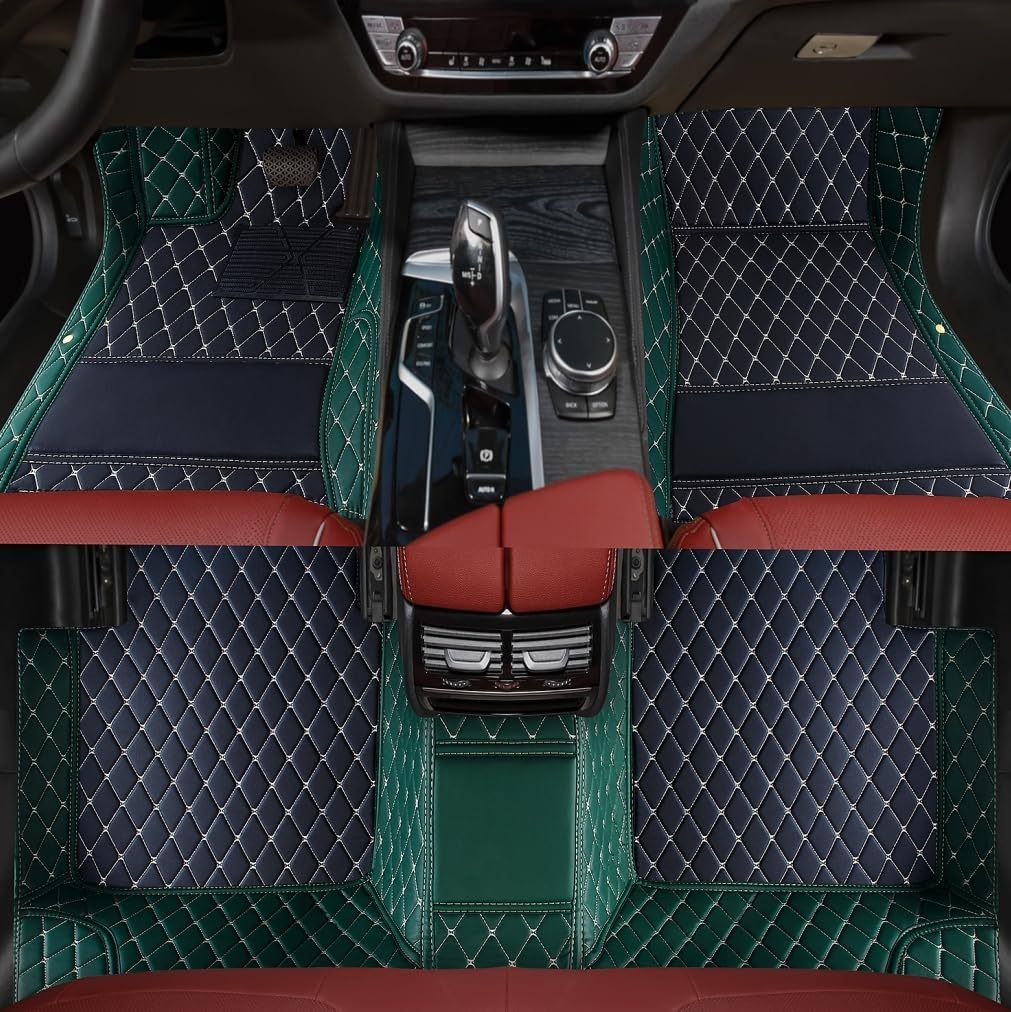 Luxury Leather Car Floor Mats Custom Fit for 99% of Vehicles
