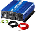 2000W Continuous 4000W Peak Power Inverter 3 AC Outlets - Car