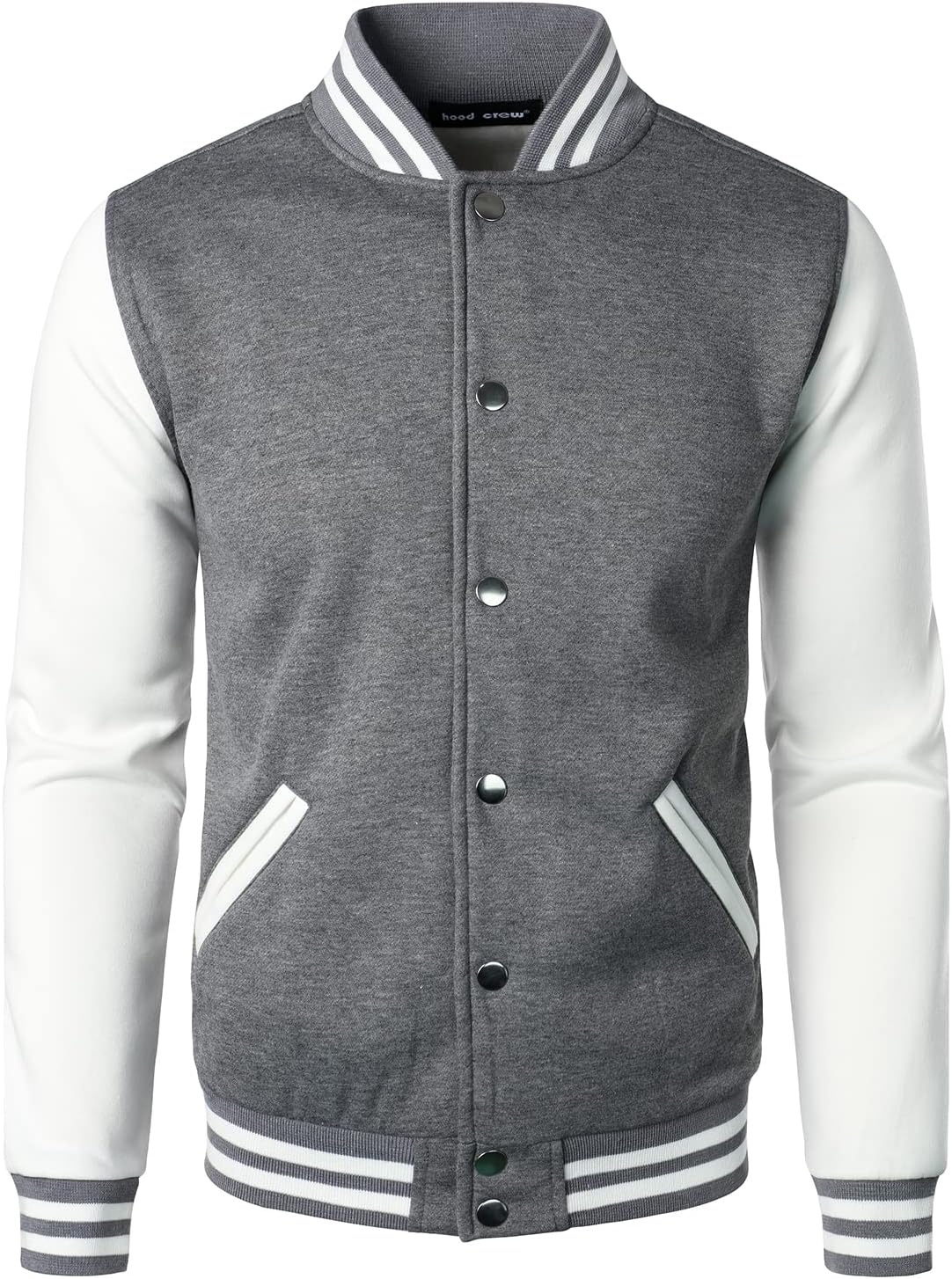 Varsity Baseball Jacket for Men - Stylish Cotton Blend Design