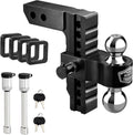Kohree Adjustable Trailer Hitch for 2 Inch Receiver, Heavy Duty