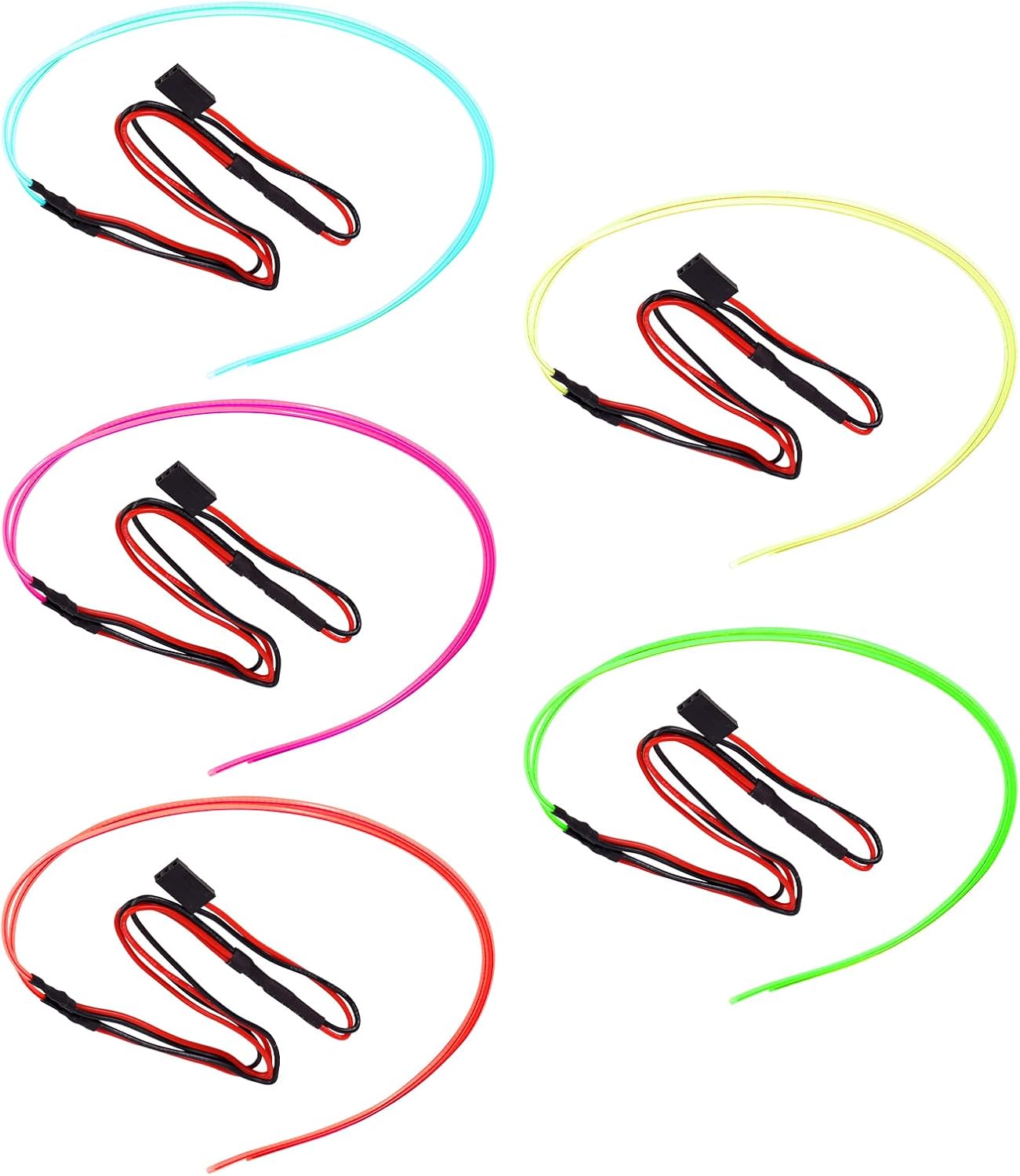 Flexible Cuttable LED Strip Lights for TRX4M SCX24 Crawlers
