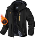 Men's Ski Snow Jacket Winter Coat - Waterproof Warm Windbreaker