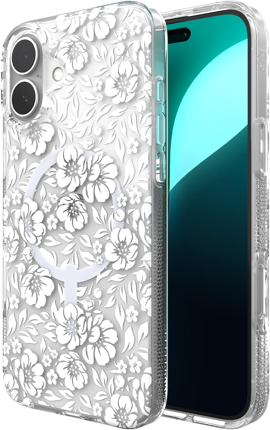 ZAGG Milan Snap Case for iPhone 16 Plus - Floral Design Case