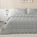 sunflower Comforter Duvet Insert Queen Size Silver Gray - All-Season