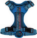 Medium Pacific Blue Dog Harness - Lightweight Reflective Vest