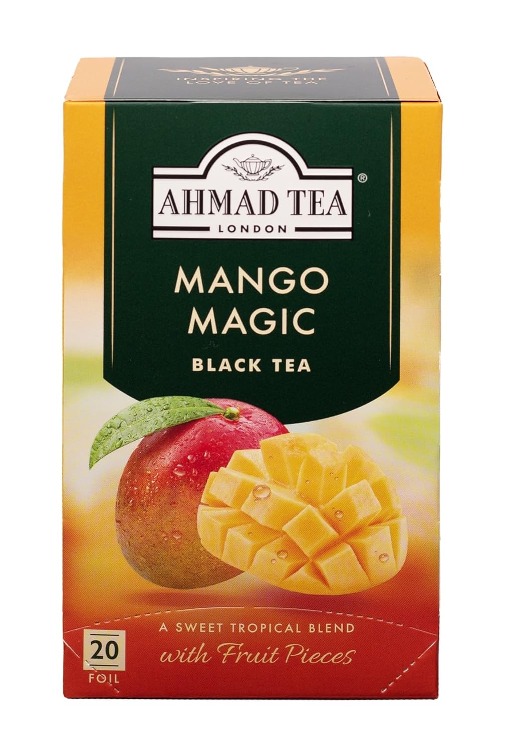 Mango Magic Black Tea by Ahmad Tea - Delicious Flavor Experience